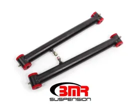 BMR Suspension Upper Control Arms  Non-adjustable DOM Polyurethane Bushings Black Chevrolet Trailblazer SS | SSR 2003-2009