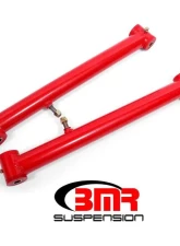 BMR Suspension Upper Control Arms  Non-adjustable DOM Polyurethane Bushings Red Chevrolet Trailblazer SS | SSR 2003-2009                                     - UTCA021R - Image 2