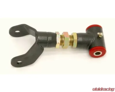 BMR Suspension Upper Control Arms Rear Polyurethane Bushings DOM On-car Adjustable 9 Inch Black Ford Mustang 2005-2010 - UTCA027H