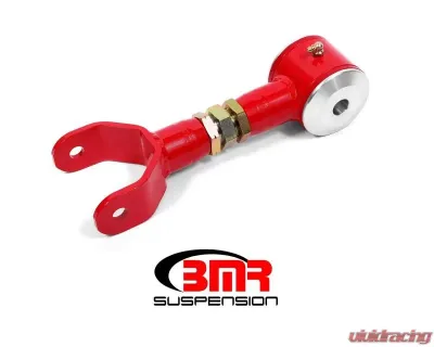 BMR Suspension Upper Control Arm Poly Bushing DOM On-car Adjustable Red Ford Mustang 2011-2014 - UTCA032R