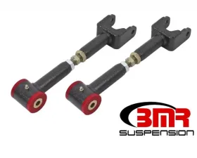 BMR Suspension Upper Control Arms Adjustable Poly Bushings DOM On-car Black Buick GS | Chevrolet El Camino | Oldsmobile 442 | Pontiac GTO 1968-1972