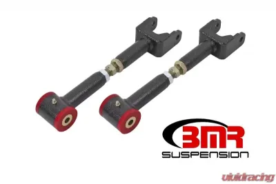 BMR Suspension Upper Control Arms Adjustable Poly Bushings DOM On-car Black Buick GS | Chevrolet El Camino | Oldsmobile 442 | Pontiac GTO 1968-1972 - UTCA046H