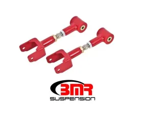 BMR Suspension Upper Control Arms Adjustable Poly Bushings DOM On-car Red Buick GS | Chevrolet El Camino | Oldsmobile 442 | Pontiac GTO 1968-1972