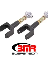 BMR Suspension Upper Control Arms On-car Adjustable Rod Ends DOM Black Buick Skylark | Chevrolet Malibu | Oldsmobile 442 | Pontiac GTO 1968-1972                                     - UTCA047H - Image 2