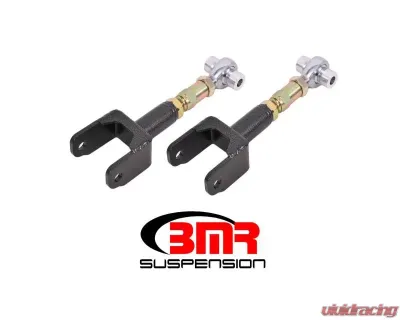 BMR Suspension Upper Control Arms On-car Adjustable Rod Ends DOM Black Buick Skylark | Chevrolet Malibu | Oldsmobile 442 | Pontiac GTO 1968-1972 - UTCA047H