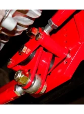 BMR Suspension Watts Link Rod End/Rod End Red Ford Mustang 2005-2014                                     - WL006R - Image 3
