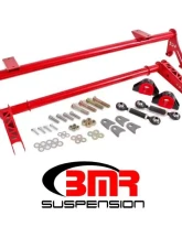 BMR Suspension Xtreme Anti-Roll Bar Kit Rear Hollow 35mm Red Ford Mustang 2005-2014                                     - XSB005R - Image 2