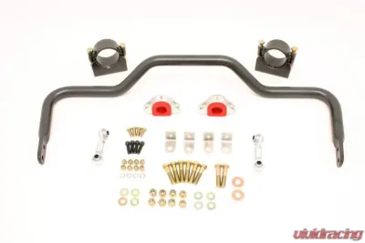 BMR Suspension Xtreme Anti-roll Bar Kit Rear Solid 1.375", 3" Black Axles Buick GS | Chevrolet Malibu | Oldsmobile 442 | Pontiac GTO 1964-1972 - XSB006H