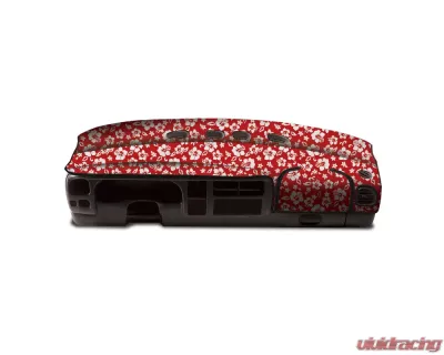 Cover King Custom Tailored Velour Dashboard Cover Hawaiian Red Chevrolet Camaro 1984-1992 - CDCA7CH054