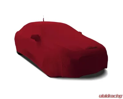Coverking CVC3SS80 Coverking Satin Stretch Pure Red Class 3 Custom Car Cover Lexus LC500h | LC500 2017-2021 - CVC3SS80LX9460