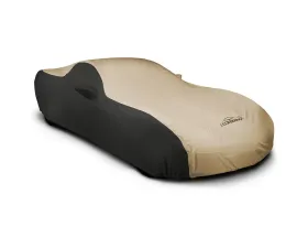 Coverking CVC3SP296 Stormproof 2-Tone Black Sides Tan Center Custom Car Cover Acura RLX 18-20