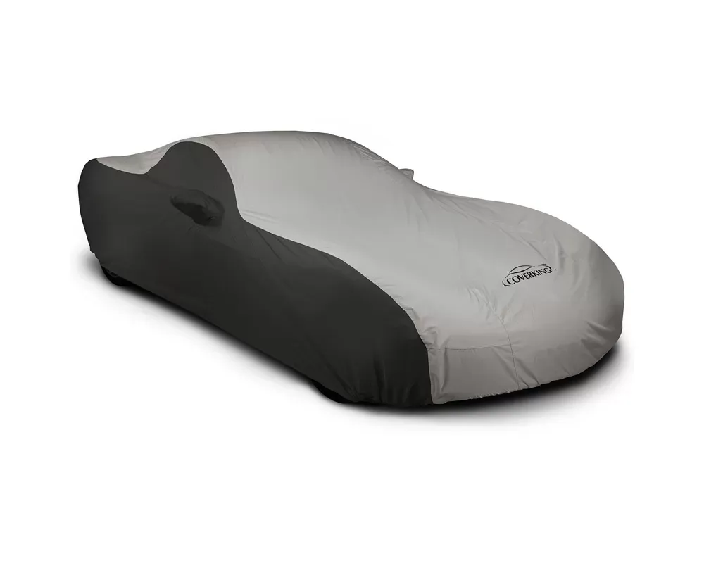 Coverking CVC3SP298 Stormproof 2-Tone Black Sides Grey Center Custom Car Cover Chevrolet Corvette Z06 15-20 - CVC3SP298CH9889