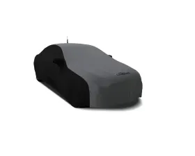 Coverking CVC3SS277 Satin Stretch 2-Tone Black Sides Metalic Grey Center Custom Car Cover Acura RLX 18-20