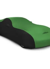 Coverking CVC3SS286 Satin Stretch 2-Tone Black Sides Synergy Green Center Custom Car Cover Lexus LC500 | LC500h 2017-2021                                     - CVC3SS286LX9460 - Image 6