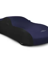Coverking Cvc3Ss292 Satin Stretch 2-Tone Black Sides Dark Blue Center Custom Car Cover Ford Mustang GT350 2018-2022                                     - CVC3SS292FD10025 - Image 6