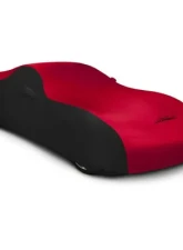 Coverking Cvc3Ss294 Satin Stretch 2-Tone Black Sides Red Center Custom Car Cover Ford Mustang GT350 2018-2022                                     - CVC3SS294FD10025 - Image 6