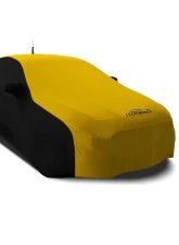Coverking CVC3SS299 Satin Stretch Custom Car Cover 2-Tone Black Sides Velocity Yellow Center Toyota Supra A90 2020-2024                                     - CVC3SS299TT10016 - Image 6