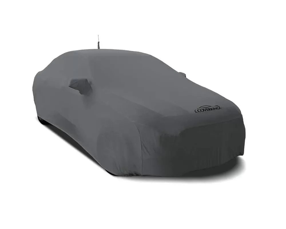 Coverking CVC5SS77 Satin Stretch Metallic Grey Custom Car Cover Toyota Tacoma 16-20 - CVC5SS77TT9883