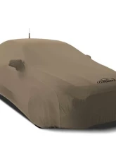Coverking CVC3SS87 Satin Stretch Sahara Tan Custom Car Cover Lexus LC500 | LC500h 2017-2021                                     - CVC3SS87LX9460 - Image 6
