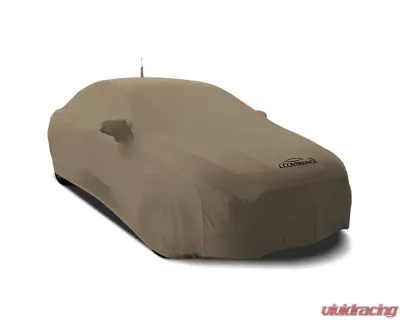 Coverking CVC3SS87 Satin Stretch Sahara Tan Custom Car Cover Lexus LC500 | LC500h 2017-2021 - CVC3SS87LX9460