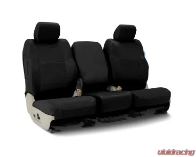 Coverking Custom Seat Covers 1 Row Ballistic Black Front Chevrolet Silverado 1500 2010-2013 - CSC1E1CH8795