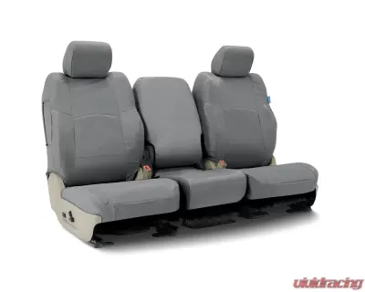 Coverking Custom Seat Covers 1 Row Ballistic Charcoal Front Ford F-250 | F-350 Super Duty 2017-2021 - CSC1E4FD10014
