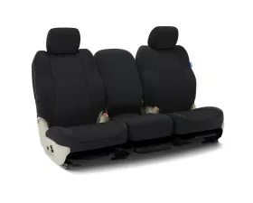 Coverking Custom Seat Covers 1 Row Neoprene Solid Black Center Toyota 4Runner 2011-2021