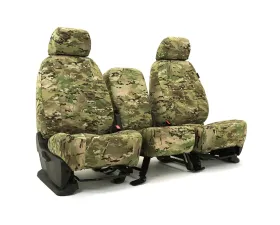 Coverking Custom Seat Covers 1 Row Ballistic Multi-Cam Classic Rear Toyota Tundra 2005-2006