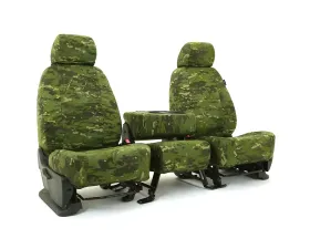 Coverking Custom Seat Covers 1 Row Ballistic Multi-Cam Tropic Rear Jeep Wrangler 1997-2002