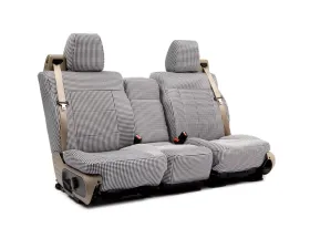 Coverking Custom Seat Covers 1 Row Neosupreme Houndstooth Solid Rear Mini Cooper 2007-2013