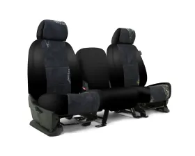 Coverking Skanda Custom Seat Covers 1 Row Neosupreme Mossy Oak Eclipse with Black Sides Front Subaru Legacy | Outback 2005-2009