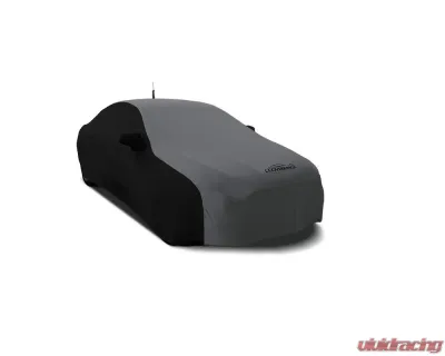 Coverking CVC4SS277 Coverking Satin Stretch 2-Tone Black Sides Metalic Gray Center Class 4 Custom Car Cover Chevrolet Models 1955-1956 - CVC4SS277CH2013
