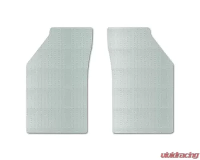 Coverking Premium Plush Designer Floor Mats Style A Grey Front Cadillac DTS 2006-2011 - DFMA5FCD7256A1