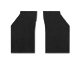 Coverking Premium Plush Designer Floor Mats Style A Black Front Audi A4 | A4 Quattro 2002-2005