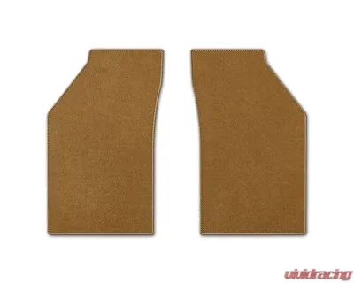 Coverking Premium Plush Designer Floor Mats Style A California Gold Front Ferrari 360 | F360 Spider 1999-2005 - DFMAM34FR9428A1