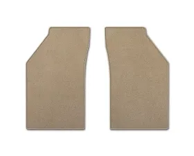 Coverking Premium Plush Designer Floor Mats Style A Light Beige Front Lincoln LS 2000-2006