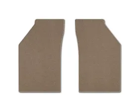 Coverking Premium Plush Designer Floor Mats Style A Taupe Front Ford F-250 | F-350 Super Duty 1999-2007