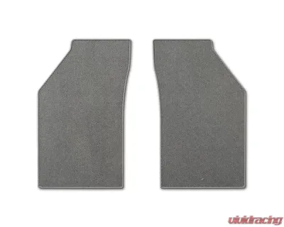 Coverking Premium Plush Designer Floor Mats Style A Light Gray Front Mercedes-Benz CLK320 | CLK 430 | CLK500 | CLK430 1999-2003 - DFMAM37MD7054A1