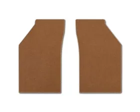 Coverking Premium Plush Designer Floor Mats Style A Medium Brown Front Jaguar XJ6 | XJ12 | XJRS | XJS 1976-1996
