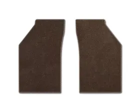 Coverking Premium Plush Designer Floor Mats Style A Dark Brown Front Cadillac SRX 2012-2016