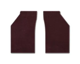 Coverking Premium Plush Designer Floor Mats Style A Burgundy Front Cadillac Allante 1987-1993