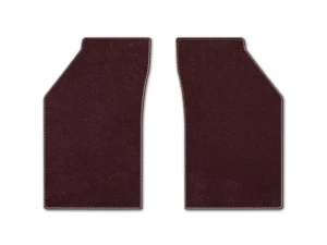 Coverking Premium Plush Designer Floor Mats Style A Burgundy Front Cadillac Allante 1987-1993 - DFMAM6CD9001A1 - Image 2