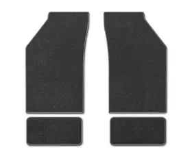 Coverking Premium Plush Designer Floor Mats Style B Black Front Center Pontiac Firebird 1998-2002