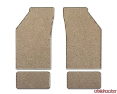 Coverking Premium Plush Designer Floor Mats Style B Front Center Lincoln LS 2000-2006 - DFMBM35LN9380B1