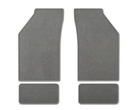 Coverking Premium Plush Designer Floor Mats Style B Gray Front Center Ford Taurus 1992-1995