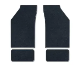 Coverking Premium Plush Designer Floor Mats Style B Navy Blue Front Center Mercedes-Benz CLK320 | CLK 430 | CLK500 | CLK430 1999-2003