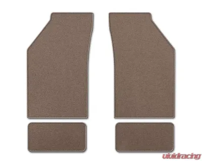 Coverking Premium Plush Designer Floor Mats Style B Front Center Ford Bronco 1992-1996 - DFMBM42FD9338B3