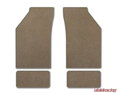 Coverking Premium Plush Designer Floor Mats Style B Front Center Cadillac DeVille 1994-1999 - DFMBXA02CD9226B1