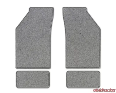 Coverking Premium Plush Designer Floor Mats Style B Gray Front Center Chevrolet Suburban 2007-2013 - DFMBXA03CH8154B3