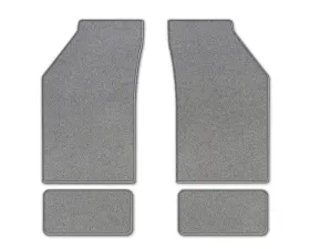 Coverking Premium Plush Designer Floor Mats Style B Gray Front Center Ford F-150 2015-2022